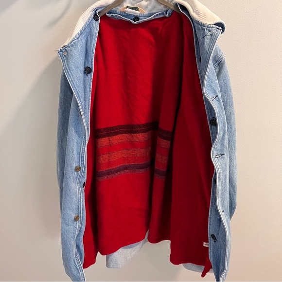 Vtg 80s L.L. Bean Denim Barn Jacket - Picture 6 of 10